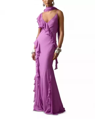 Mayara Ruffle Maxi Dress