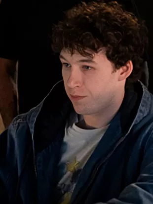 NCIS New York 2026 Devin Druid Hooded Denim Jacket