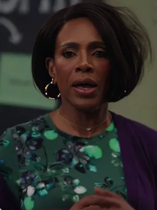 Abbott Elementary S6 Sheryl Lee Ralph Floral Top