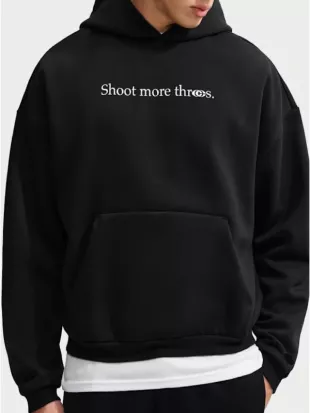 Caitlin Clark Basketball Black Pullover Hoodie