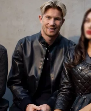 PFW Kevin De Bruyne Leather Jacket
