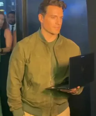 Google book Lunch Henry Cavill Jacket