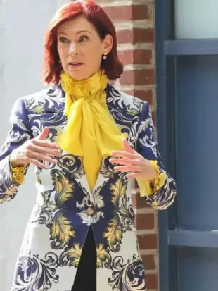 Elsbeth S04 Carrie Preston Baroque Print Blazer