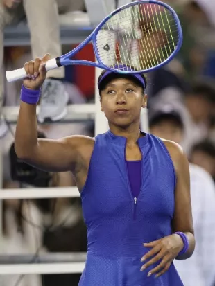 Naomi Osaka China Open 2026 Blue Dress