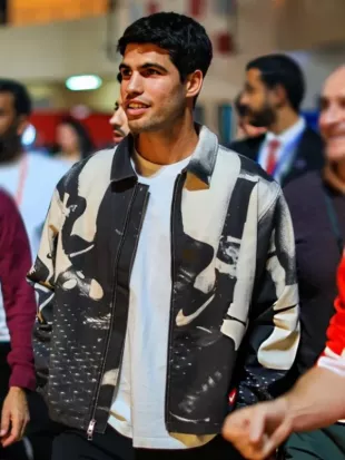 Carlos Alcaraz Formula 1 Testing Bahrain 2026 Jacket