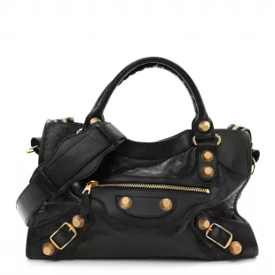 Agneau Giant 21 Gold Hardware City Black
