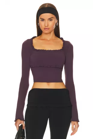 Fleur Ruffle Top