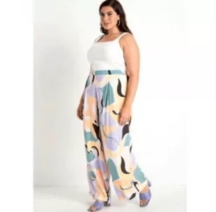 Printed Relaxed Pant