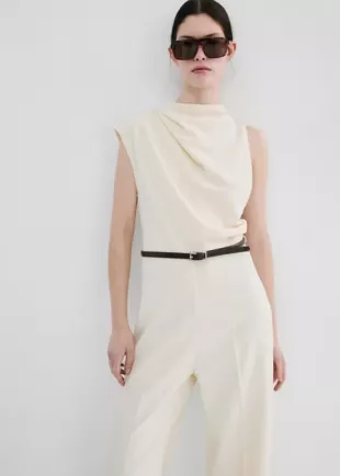 Asymmetric Long Jumpsuit