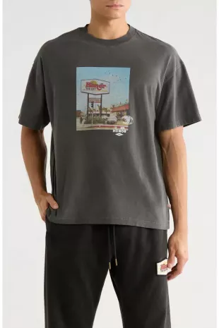 Dining Cotton Graphic T-Shirt
