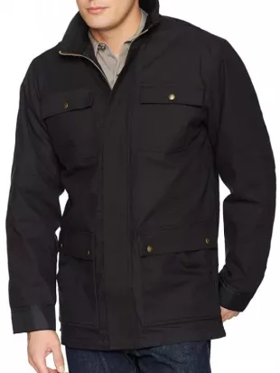 The Punisher S2 Frank Castle Field Black Jacket