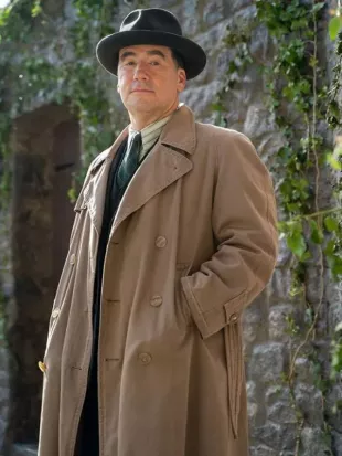 Marble Hall Murders 2026 Atticus Pünd Trench Coat