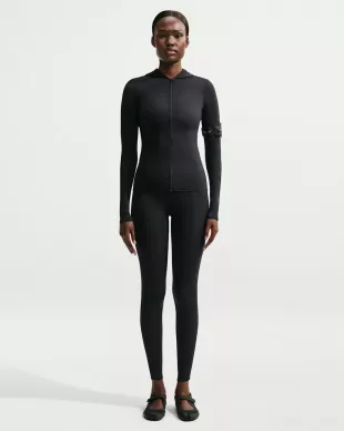 High-Waisted V-Panel Leggings