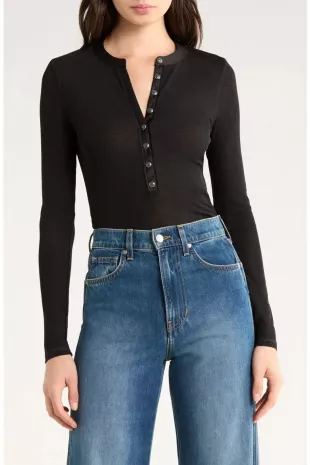 Drexler Knit Henley Top