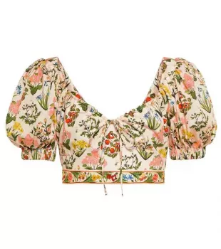 Palmarosa Crop Top