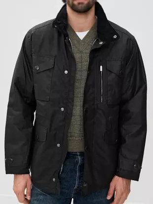 Mobland S02 Kevin Harrigan Sapper Wax Jacket