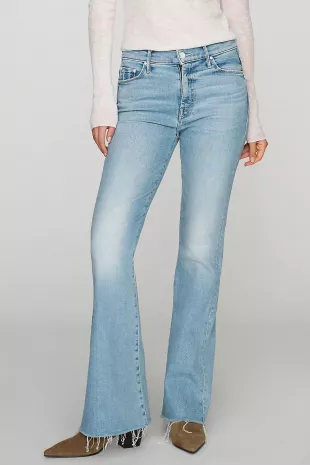 The Weekender Mid Rise Bootcut Jeans