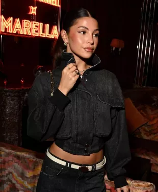 London Launch Party Lydia Karakyriakou Jacket