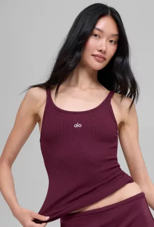 Women's Burgundy Vest