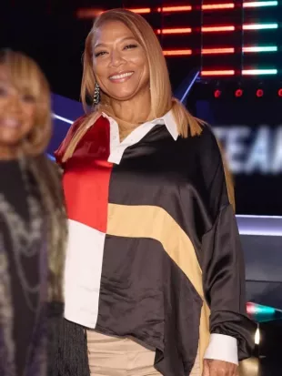 The Voice S30 Queen Latifah Colorblock Shirt