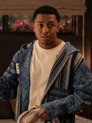 Reasonable Doubt S4 Thaddeus J. Mixson Tapestry Print Hoodie