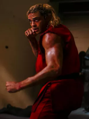 Street Fighter 2026 Noah Centineo Sleeveless Vest