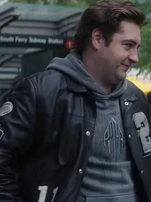Daredevil Born Again S02 Michael Gandolfini Leather Jacket