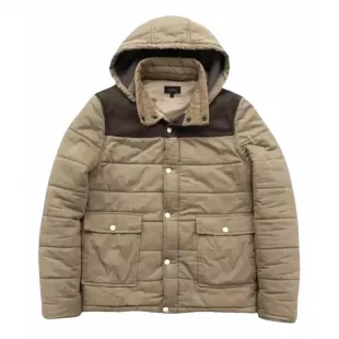 Removable Hoodie Puffer Jacket