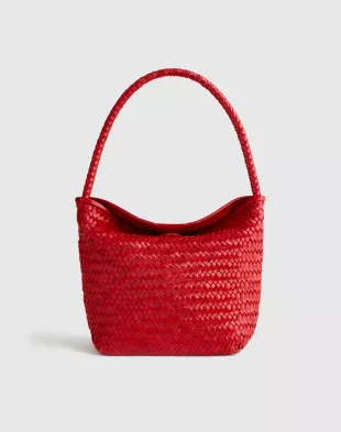 The Signature Woven Shoulder Bag