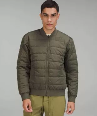 Over Bomber Jacket Carob Brown