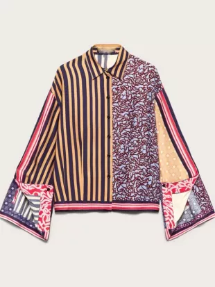 Abbott Elementary S6 Sheryl Lee Ralph Printed Blouse