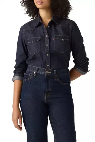 Heritage Western Denim Snap Shirt