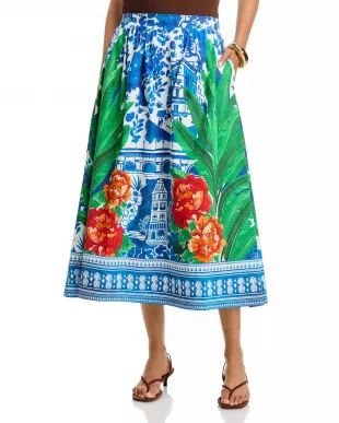 Pull On Full Skirt
