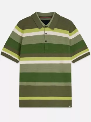 Reasonable Doubt S04 Tim Jo Stripe Polo Shirt