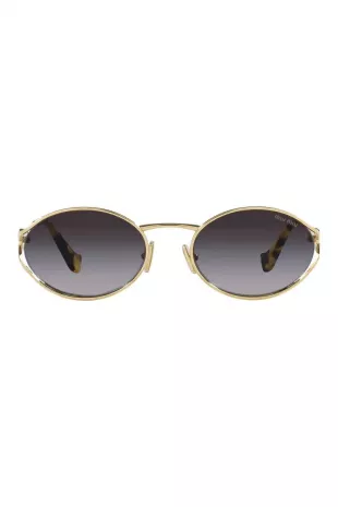 54mm Gradient Oval Sunglasses