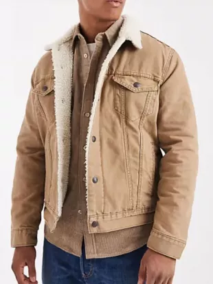Marshals S02 Tate Dutton Shearling Jacket