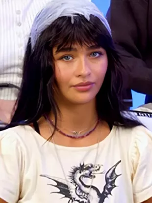 Press Junket 2026 Malina Weissman Dragon Baby Tee