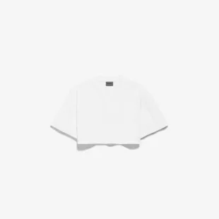 Cropped T-Shirt in White