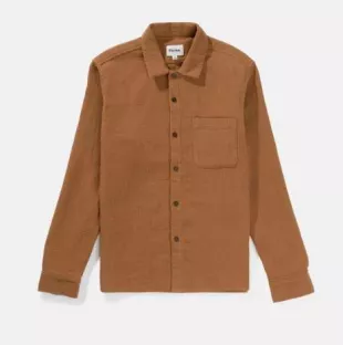 Textured Linen Ls Shirt