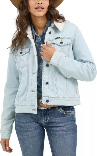 Sherpa Lined Denim Jacket