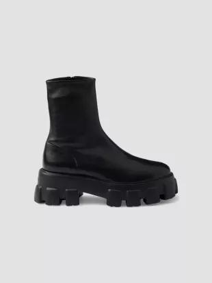 Monolith Stretch Nappa Booties