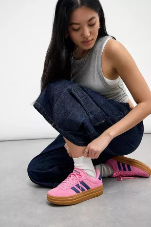 Pink VL Court Bold Sneakers