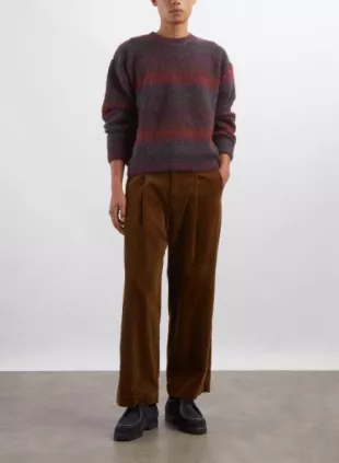 Graduation Bouclé Knit Jumper