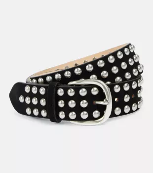 Ilo Studded Suede Belt