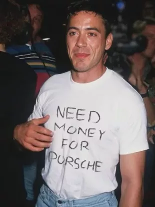 Brad Pitt Need Money For Porsche Printed Shirt