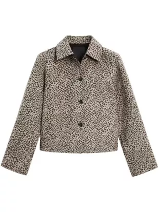 Adultery S01 Beth Brookes Leopard Print Jacket