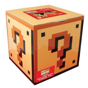 Super Mario Bros. Bloc question Boîte de rangement, multicolore | eBay