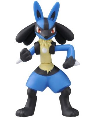 TAKARA TOMY Takaratomy SP-20 Official Pokemon X and Y Lucario Figure
