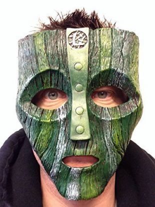 Le Masque Mask Masque Loki God of Love Coque de haute qualité en résine pour film soirée déguisée