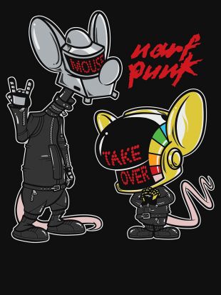 ‘Narf Punk’ T shirt by Italiux
